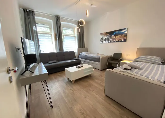 House-in - Free Parking - Wifi - Kitchen Apartmán Essen